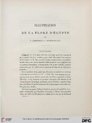 2: Illustration de la flore d'Égypte