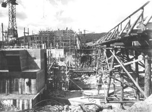 Wehrbaustelle Limbach/Main