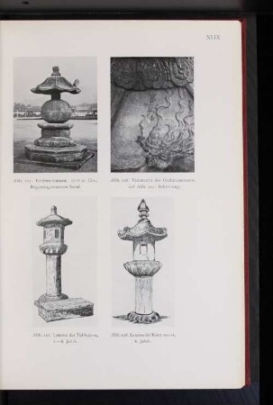 Abb. 128. Laterne der Kum-san-sa, 8. Jahrh.