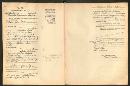 Standesamtsbuch der Stadt Aschaffenburg: Eheschließungen 252/1930 - 130/1931