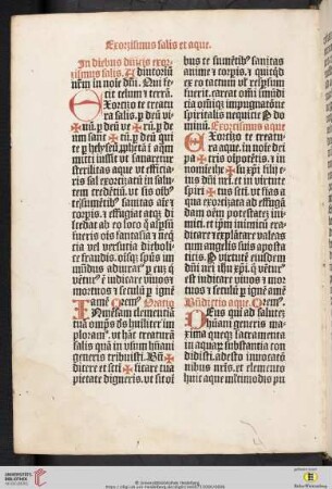 Exorzismus salis et aque