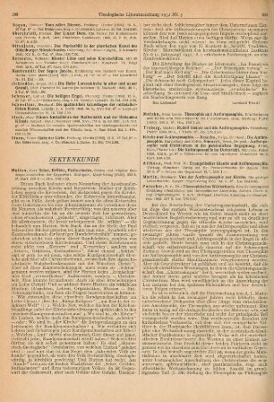 299-300 [Rezension] Hutten, Kurt, Seher, Grübler, Enthusiasten