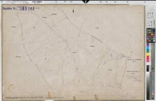Oelde (Oelde), Umlegung Oelde, Urkarten II Oelde Kspl. Flur 24