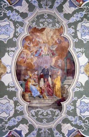 Der Heilige Thomas von Aquin mit den Kirchenvätern