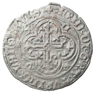 Fundmünze, Fürstengroschen (12 meißnische Pfennige), 1396 - 1404