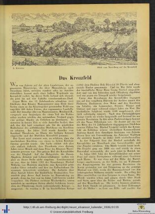 Das Kreuzfeld.