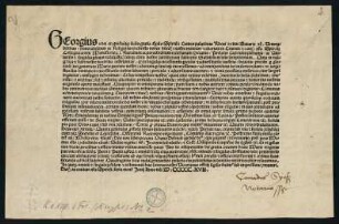 Georgius, dei et apostolice sedis gratia...