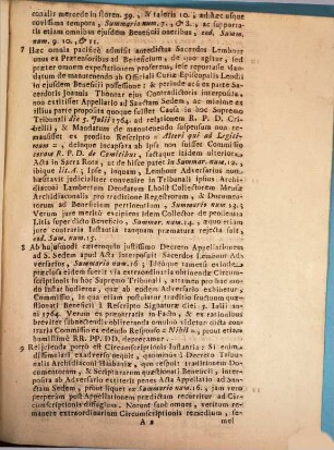 Congr. Signaturae Justitiae R. P. D. Cherofino Leodien. Pro Ill. D. Lamberto Deodato Lhoist Collectore Mensae Archidiaconalis Hasbaniae, & litis &c. Contra Rev. D. Branciscum Lembor. : Facti