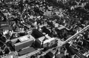 Freiburg: Universität, von Westen