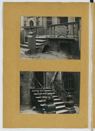 Treppen, Danzig: Ansichten (aus: Skizzen- und Fotoalbum 20)