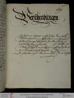 Verschreibungen