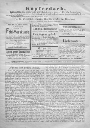 Feuerfeste und trockene Bauten.