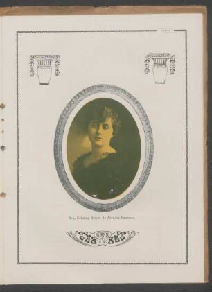 [Fotografía de] Sra. Cristina Storm de Alvarez Eastman