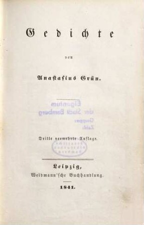Gedichte