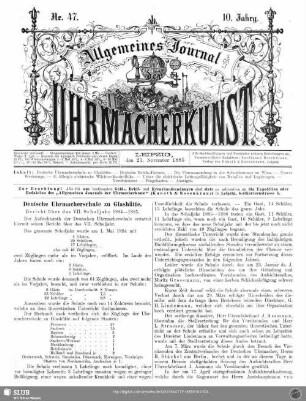 Deutsche Uhrmacherschule zu Glashütte