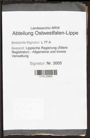 Neubau des Einliegers Schuckenböhmer auf dem vom Kolon Möller Nr. 72 zu Augustdorf gekauften Land