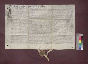Lehnrevers des Byene zu Tüllingen gegenüber der Cotidian des Domstifts Basel.