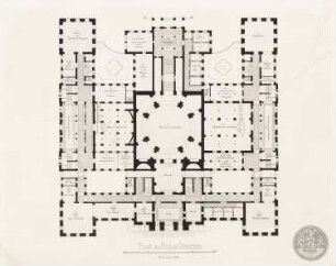 Parlament: Grundriss UG, 1:200