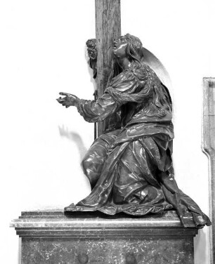 Heilige Maria Magdalena unter dem Kreuz