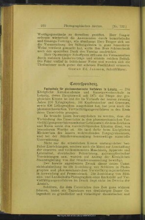 Correspondenz