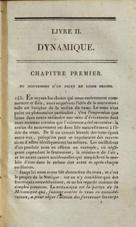 Traité élémentaire de mécanique : adopté dans l'instruction publique, 2