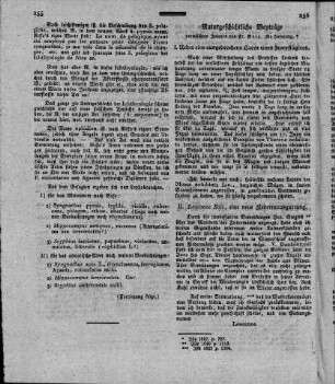 Naturgeschichtliche Beyträge vermischten Inhalts / Fr. Boie. 2. Lieferung
