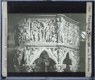 Pistoia, S. Andrea,Pisano (Giovanni), Kanzel von S. Andrea in Pistoia