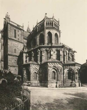 Magdeburg. Dom zu Magdeburg St. Mauritius und Katharina (1363 geweiht). Chor von Südosten