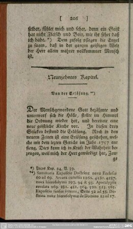 Neunzehntes Kapitel. Von der Erlösung