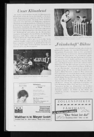 "Fründschaft"-Bühne