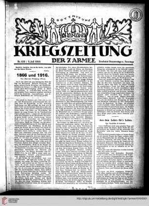 Kriegszeitung der 7. Armee