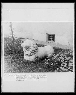 Ehemaliger Portal-Löwe im äußeren Stiftshof