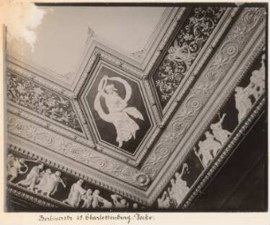 Einzelwohnhaus Berliner Straße 25, Berlin-Charlottenburg: Detail Decke (aus: Julius Kohte, Alt-Berlin, Bauwerke in Berlin und Charlottenburg, aufgenommen 1907-1914)
