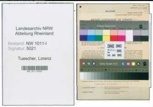 Entnazifizierung Lorenz Tuescher , geb. 01.07.1900 (Steuerhelfer)