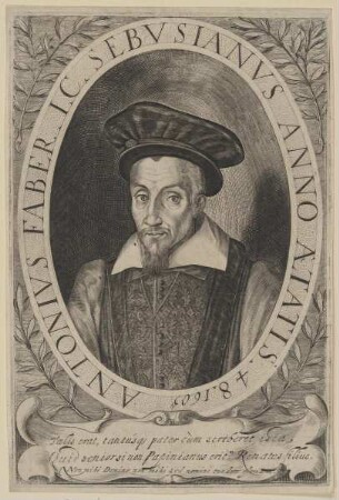 Bildnis des Antonivs Faber