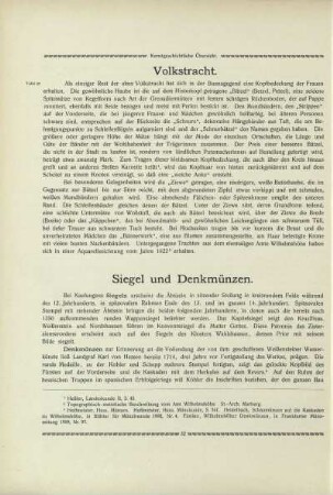 Siegel und Denkmünzen