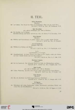 II. Teil (Nr. 163-208)