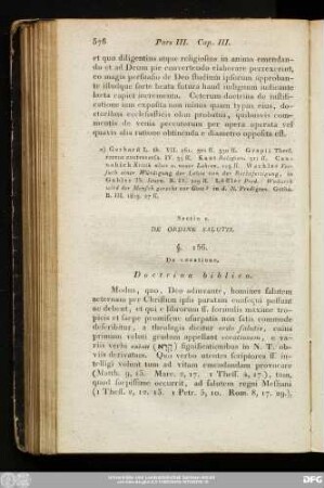 Sectio 2. De Ordine Salutis.