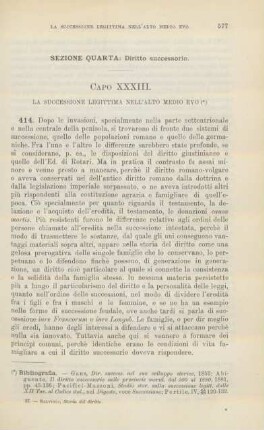 Sezione quarta: Diritto successorio