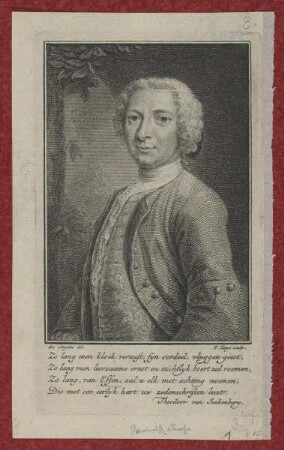 Bildnis des Justus van Effen