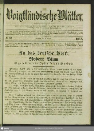 Voigtländische Blätter