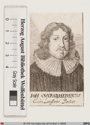 Bildnis Johann Conrad Heden