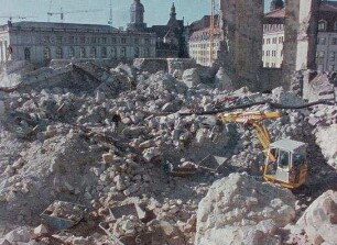 Wiederaufbau Frauenkirche Dresden 1993