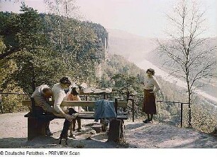 Blick vom "Guten Bier" elbaufwärts