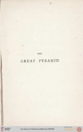 The Great Pyramid : observatory, tomb, and temple