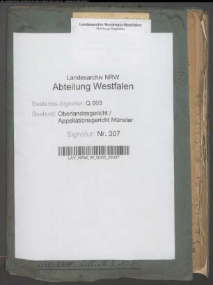 Lokal und Utensilien des Land- und Stadtgerichtes Horstmar