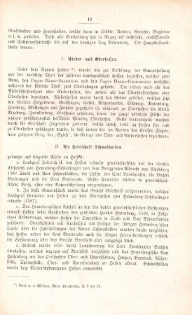 II. Die Herrschaft Schmalkalden.