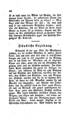 Häusliche Erziehung