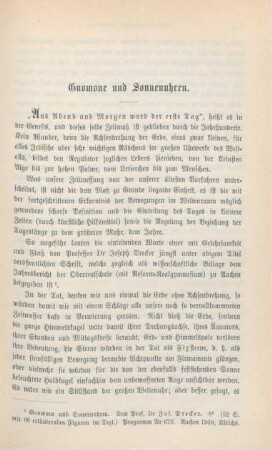 303-312 Gnomone und Sonnenuhren