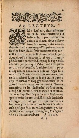 La Sepmaine, Ov Creation Dv Monde, De G. De Salvste Seignevr Dv Bartas